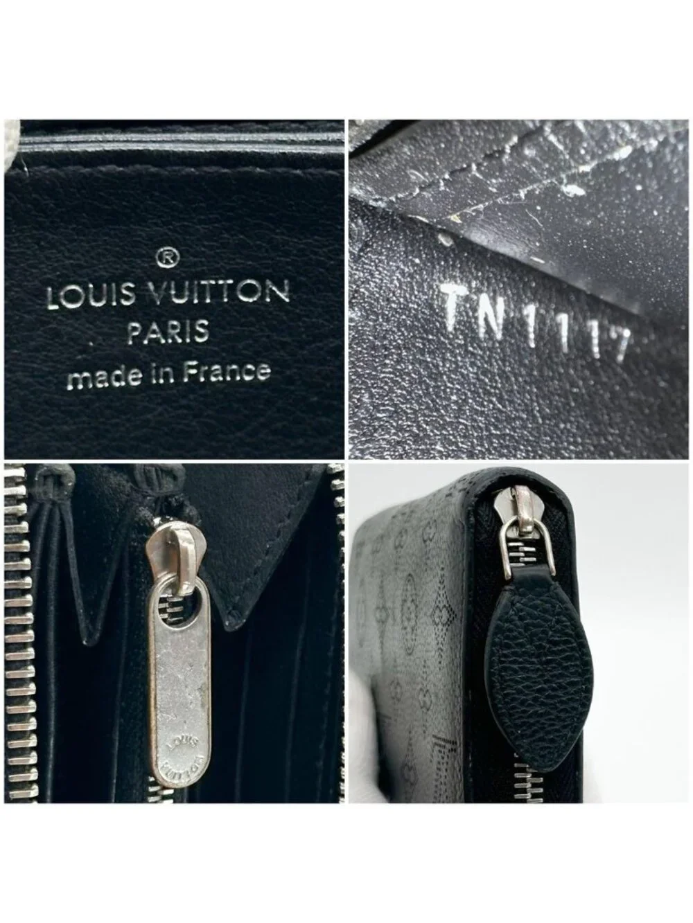 Louis Vuitton Zippy Wallet Mahina Monogram Round - Picture 11 of 13